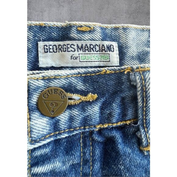 Vintage Guess Jeans Georges Marciano Acid Wash Denim Mens 36 Y2K 90s - Picture 3 of 11